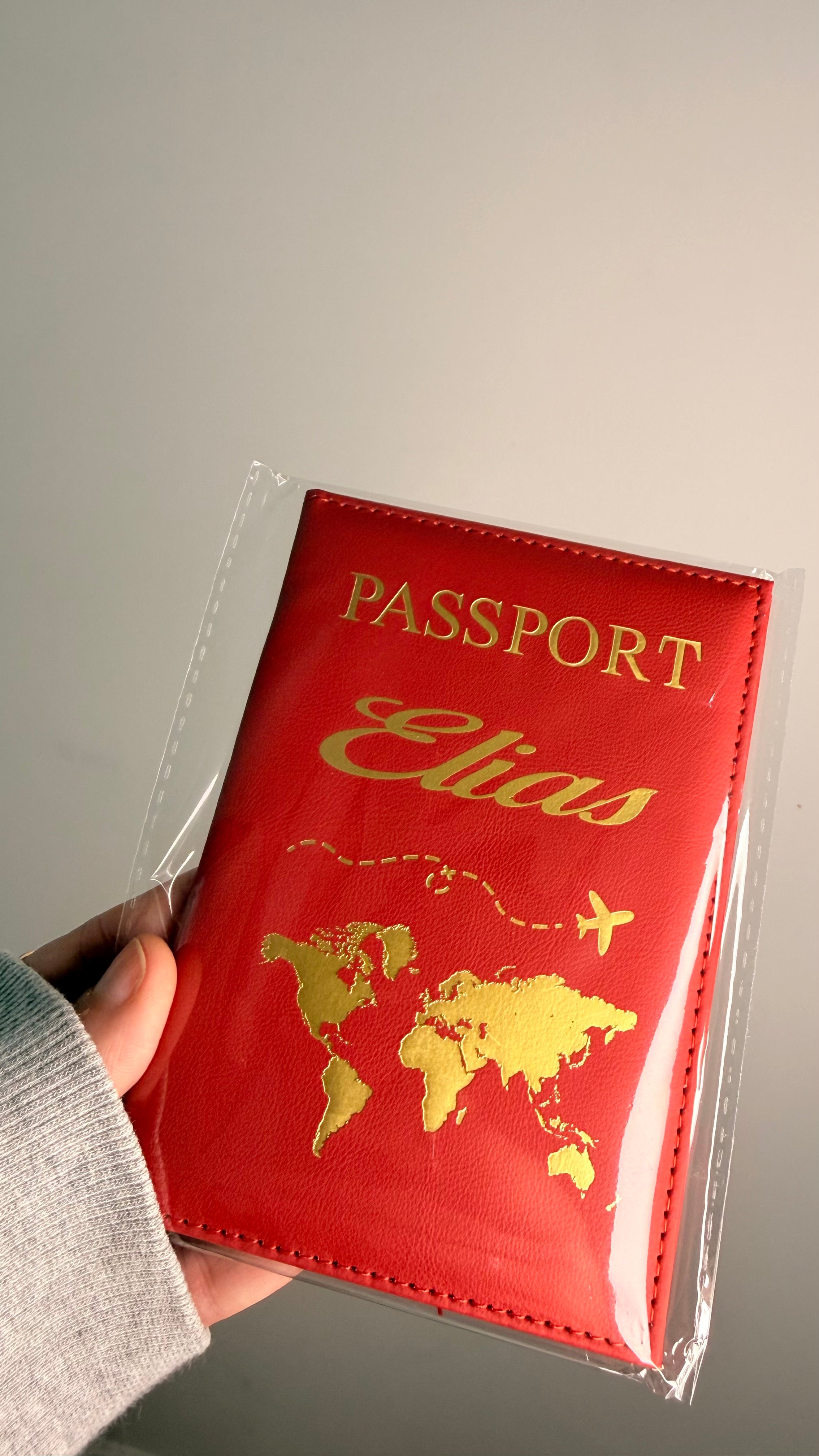 Protège Passeport Personnalisé – Idéal pour Voyages et Cadeaux